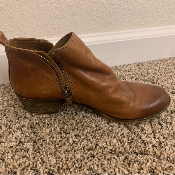 Basel Leather Flat Boot Lucky Brand 6.5 - Picture 4 of 11
